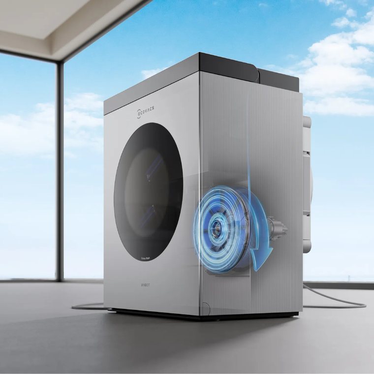 Vortex-Wash-Station des Winbot W3 Omni